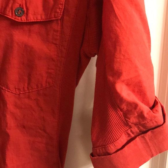 James Perse top. Size 2. Rust. Like new. - Picture 4 of 5